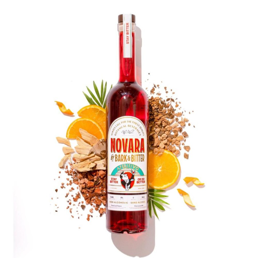 Ingredients Bark + Bitter | Novara Non-Alcoholic Bitter Aperitivo