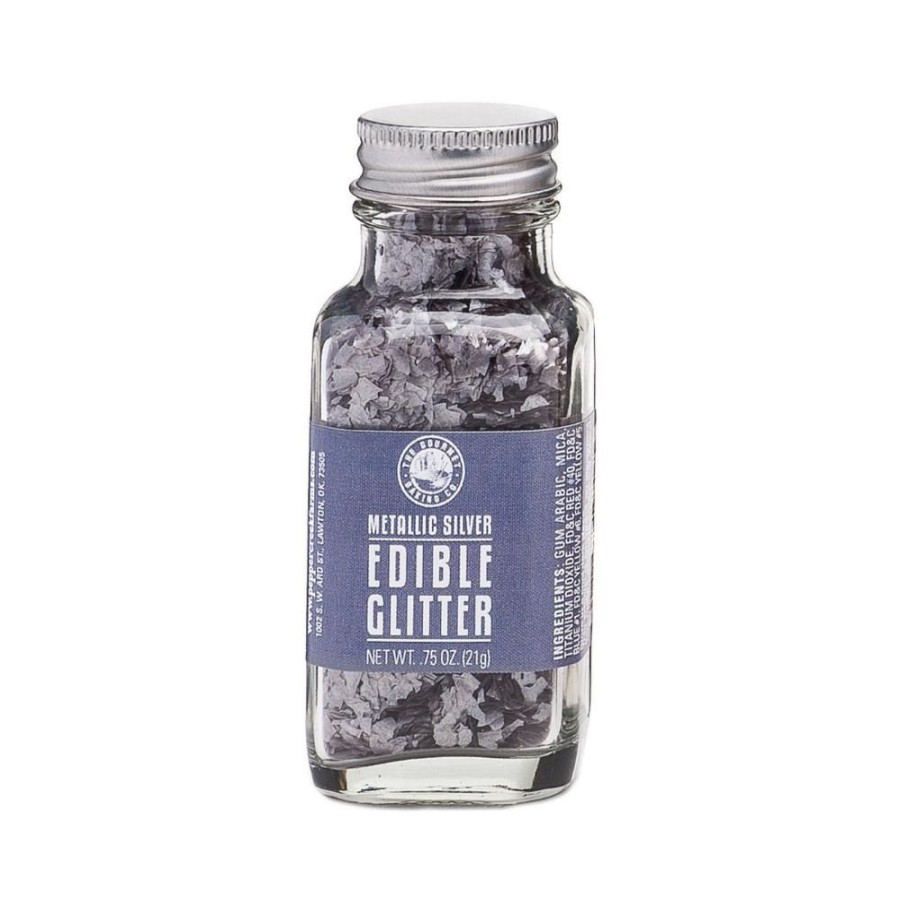 Ingredients Pepper Creek Farms | Edible Glitter (Metallic Silver)