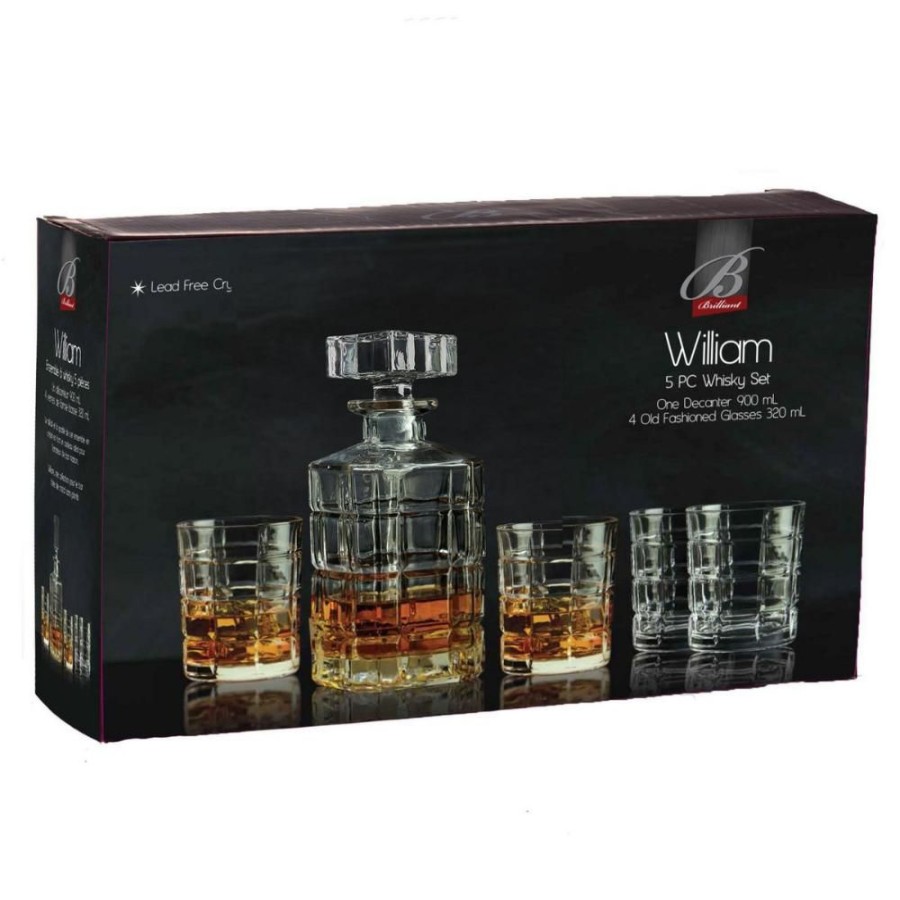 Glassware ICM | Williams 5 Piece Whisky Set