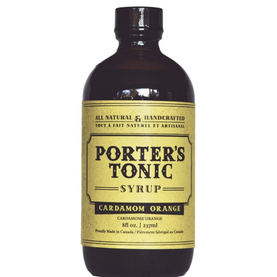 Ingredients Porter's Tonic | Porter'S Cardamom Orange Tonic Syrup