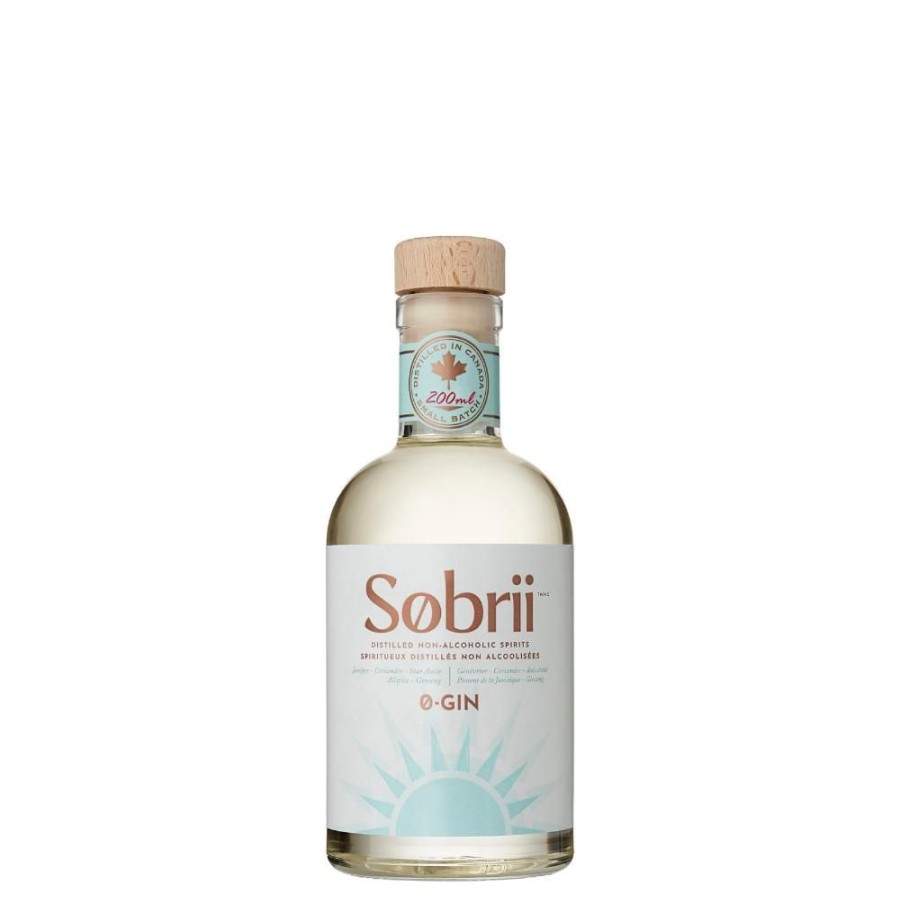 Ingredients DistillX Beverages Inc. | Sobrii Non-Alcoholic Gin Mini 200Ml