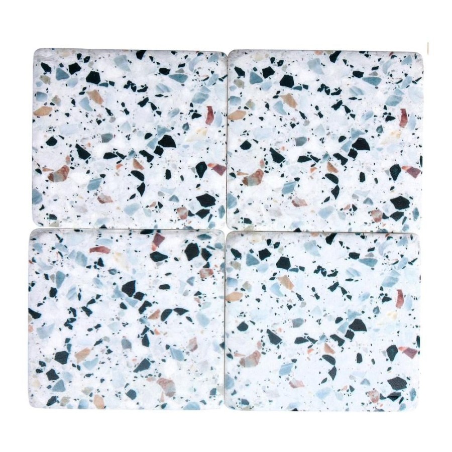 More Group One | Terrazzo Printed Coasters (Set Of 4)