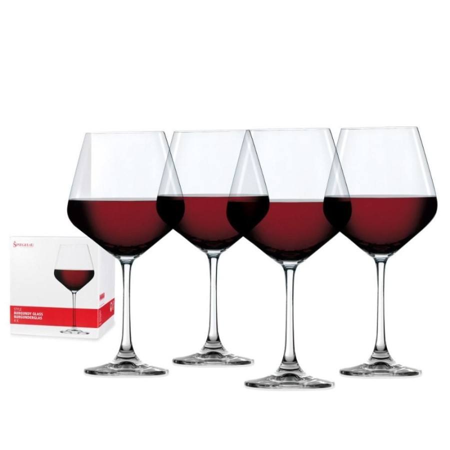 Glassware Portmeirion (formerly Royal Selangor) | Spiegelau Burgundy Glasses (Set Of 4)