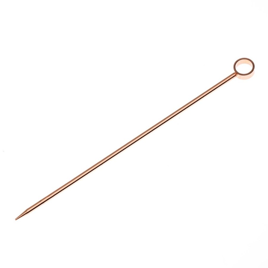 Bar Tools China | Copper Circle Cocktail Pin