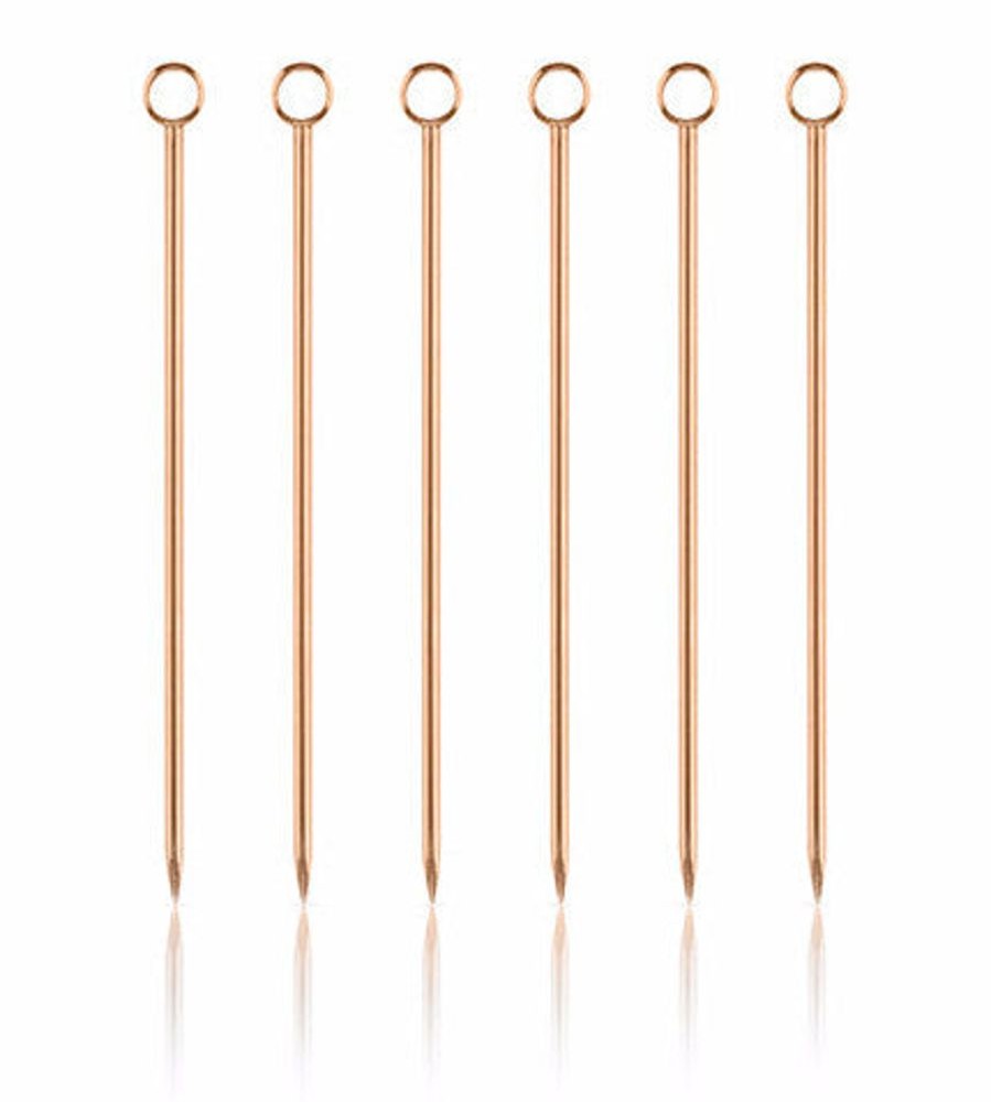 Bar Tools China | Copper Circle Cocktail Pin