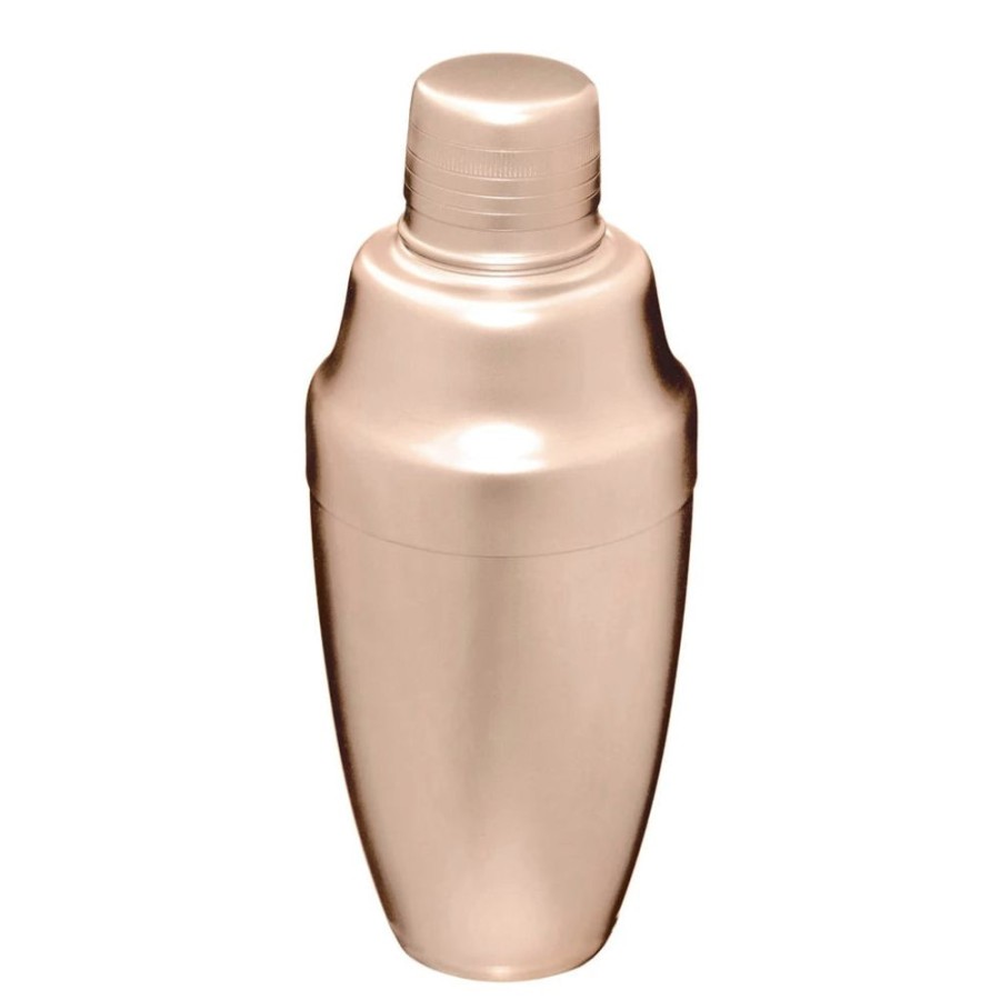 Bar Tools Japanese | Rose Gold Japanese Cocktail Shaker 500Ml (Available In Matte Or Shiny)