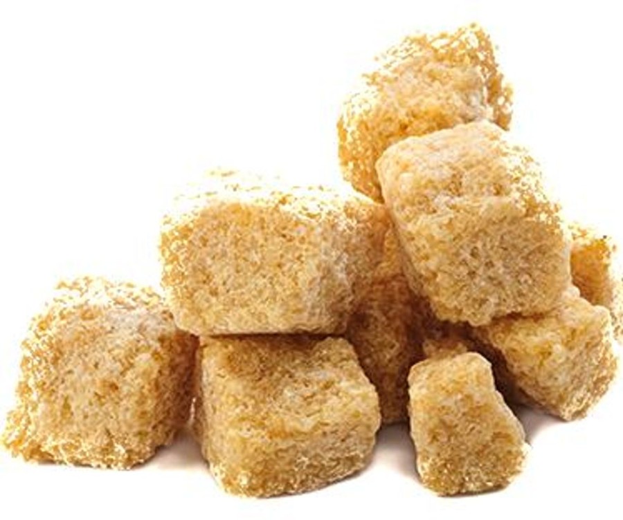 Ingredients Qualifirst Foods Inc. | Rough Cut Raw Sugar Cubes