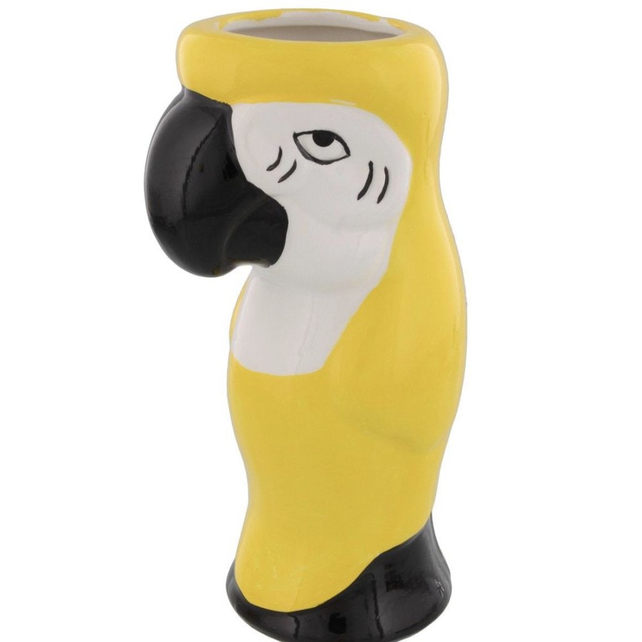 More Dynasty Wholesale | Yellow Parrot Tiki Mug