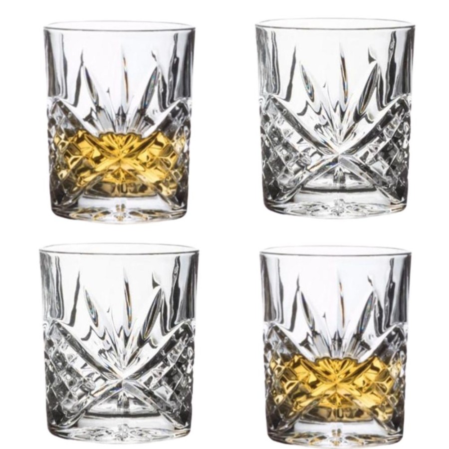 Glassware ICM | Ashford Double Old Fashioned Glasses (Set Of 4)