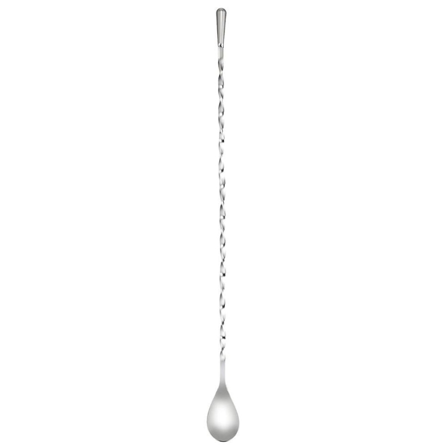 Bar Tools Japanese | Stainless Steel Japanese Teardrop Spoon (40Cm)