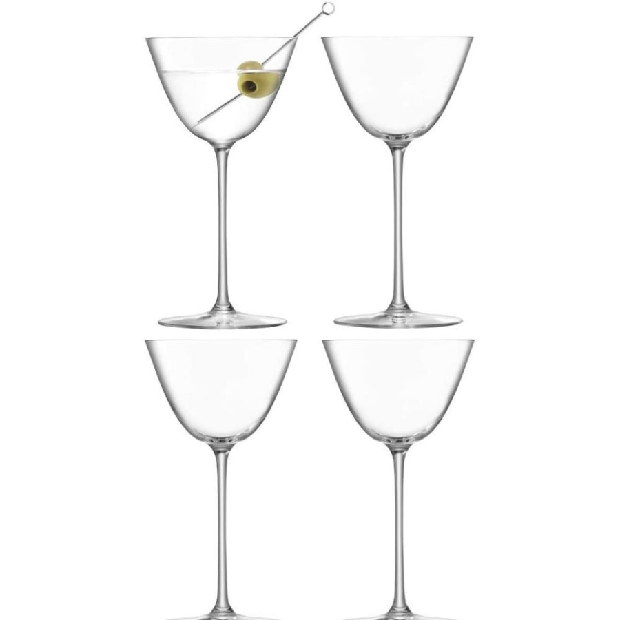 Glassware David Shaw | Lsa Borough Martini Glasses (Set Of 4)