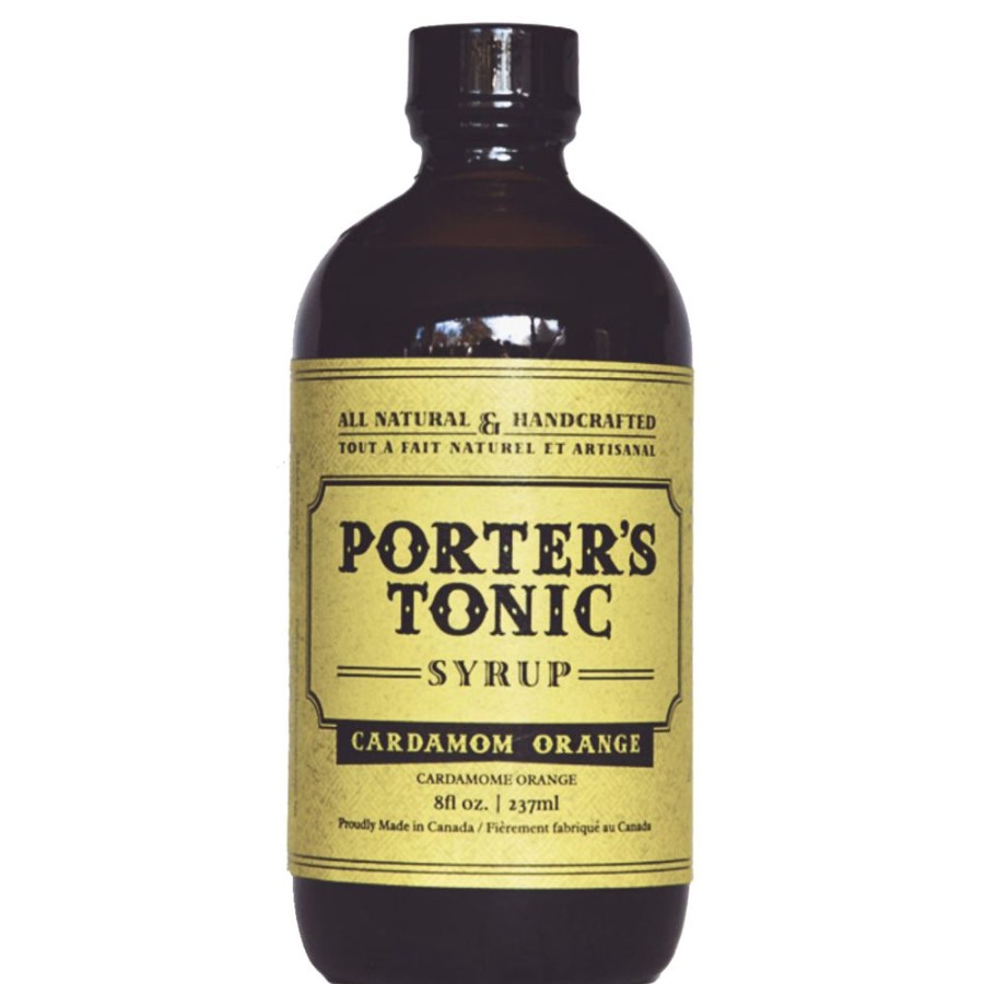 Ingredients Porter's Tonic | Porter'S Cardamom Orange Tonic Syrup