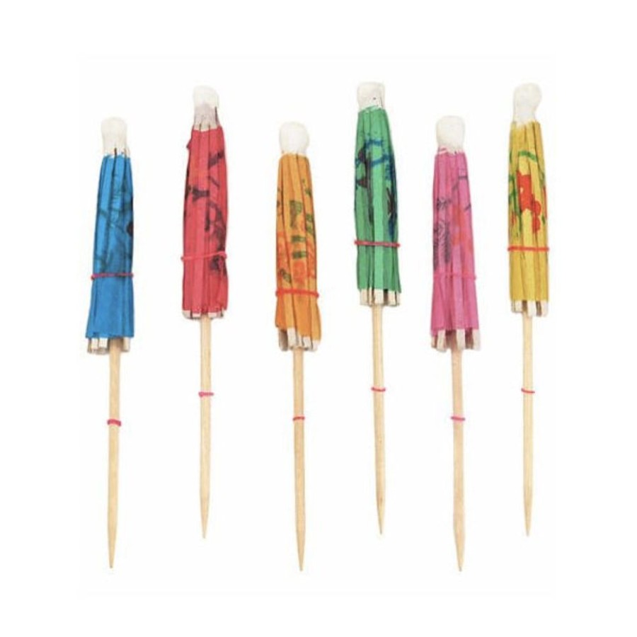 More True Fabrications | Umbrella Picks - Pack Of 12