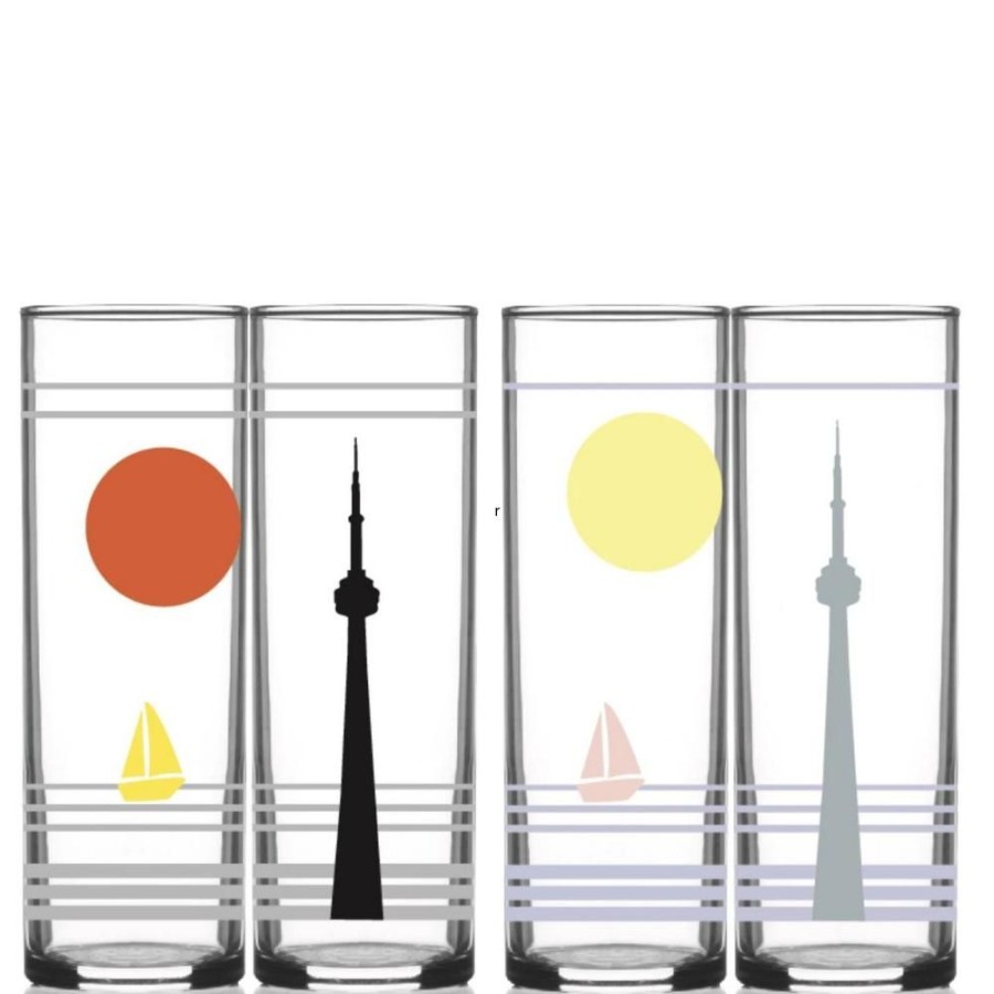 Glassware China | Retro Toronto Collins Glass