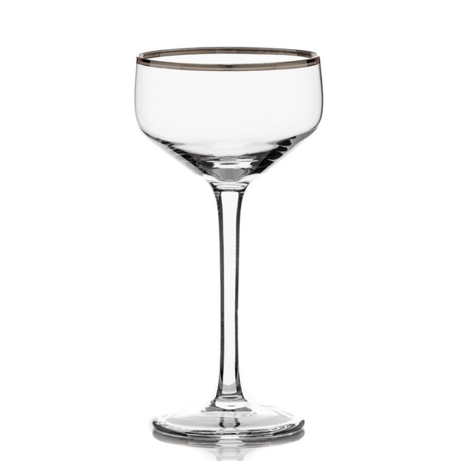 Bar Tools Better Refined - CHINA | Potion House Silver Rim Coupe