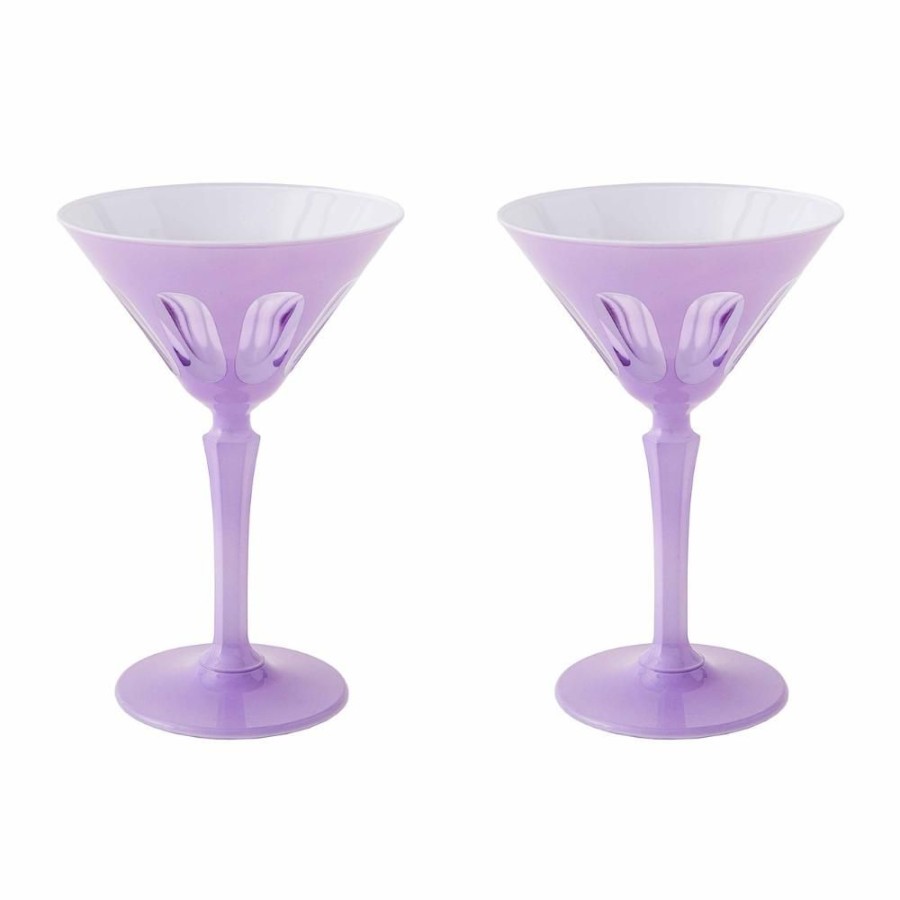 Glassware Aesthetic Movement | Rialto Martini Glass (Lupine)