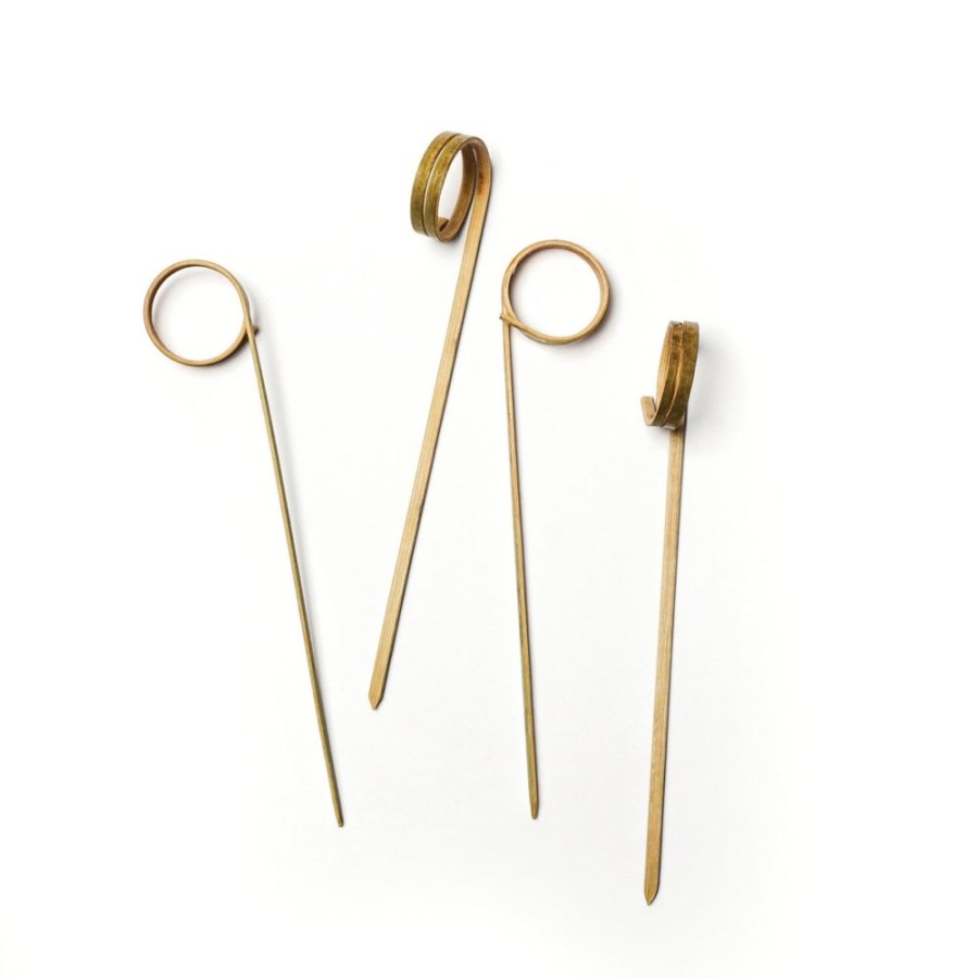 Ingredients RSVP | Bamboo Ring Picks (Pack Of 50)