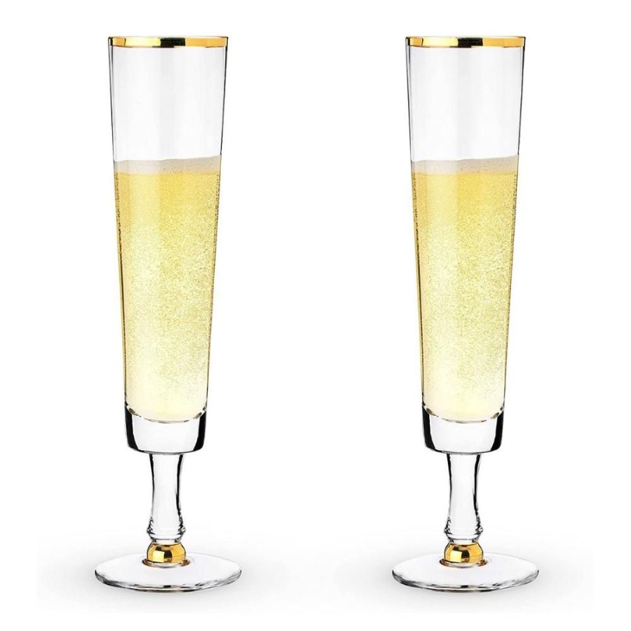 Glassware True Fabrications | Wedding Champagne Flutes (Set Of 2)