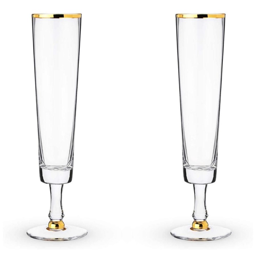 Glassware True Fabrications | Wedding Champagne Flutes (Set Of 2)