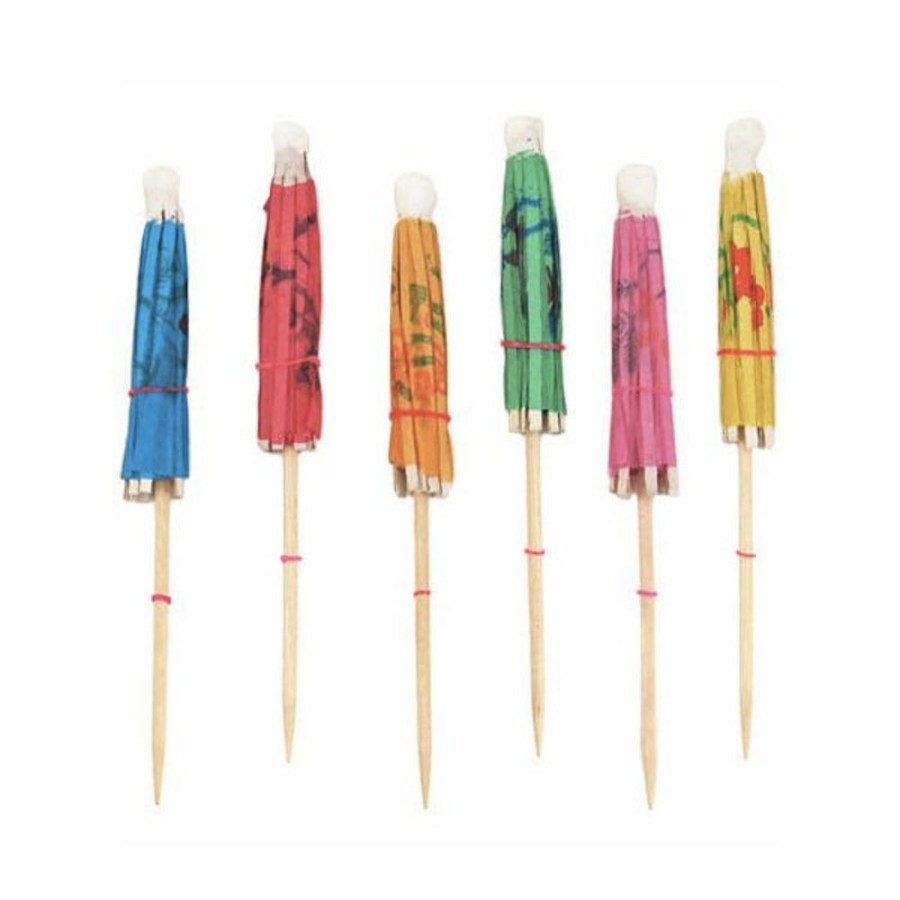 More True Fabrications | Umbrella Picks - Pack Of 12