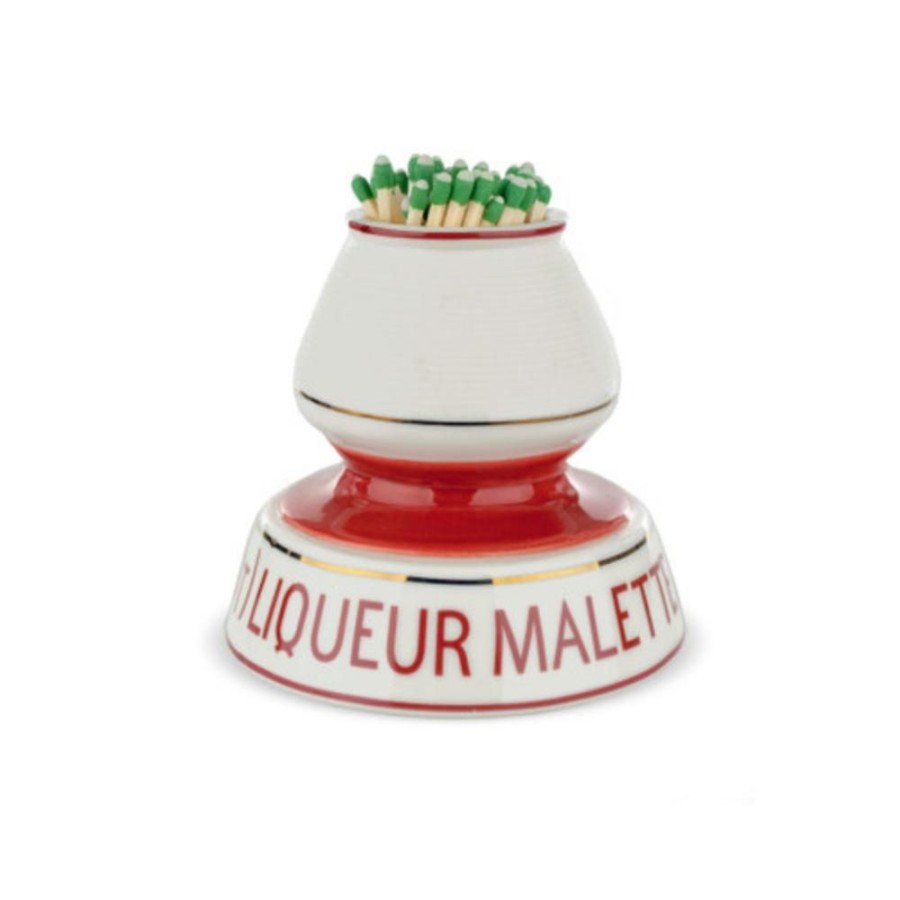 More Bonnecaze | Liqueur Malette Porcelain Match Strike With 100 Strike Anywhere Matches