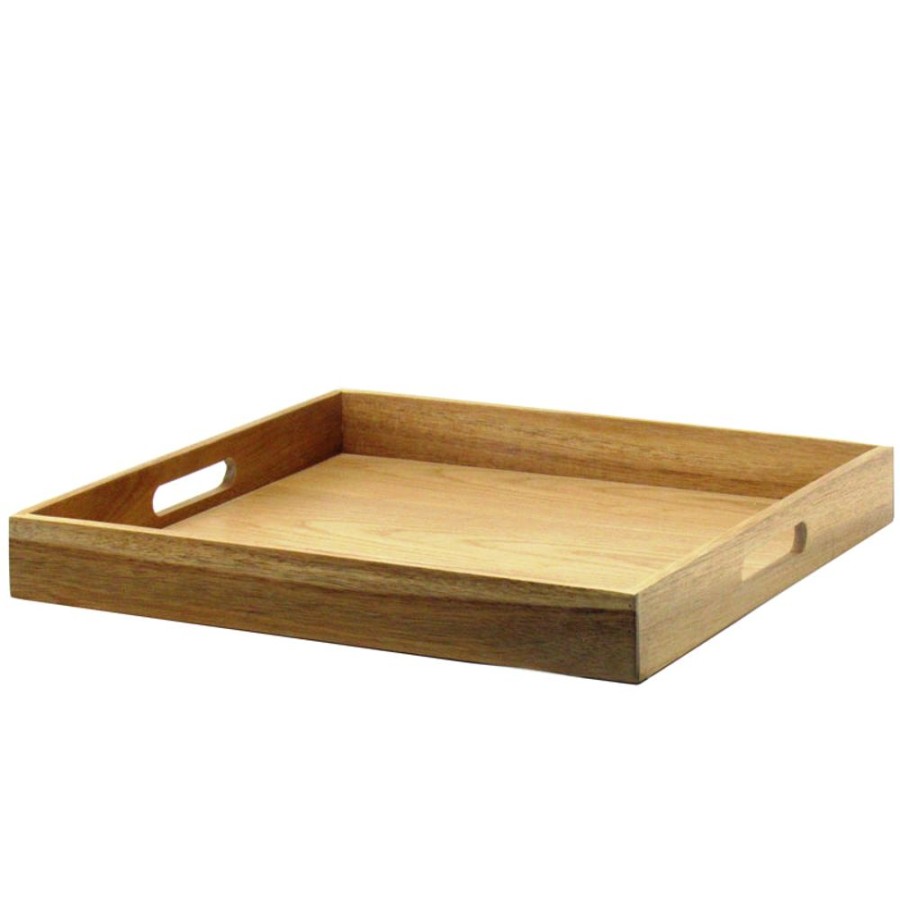 More Danesco Inc. | Square Acacia Serving Tray