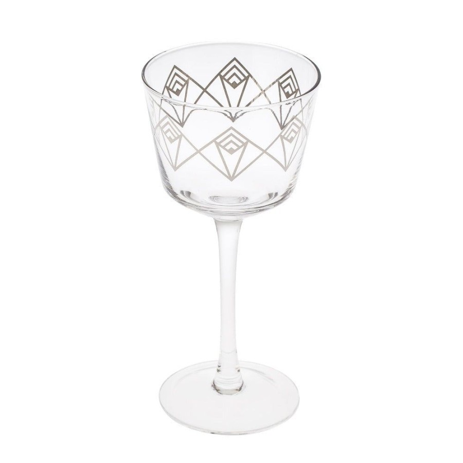 Bar Tools China | Silver Dream Deco Coupe Glass