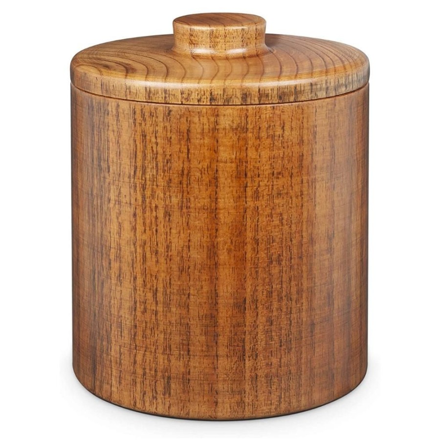 Bar Tools Product Specialties Inc. | Solid Wood Ice Bucket With Lid