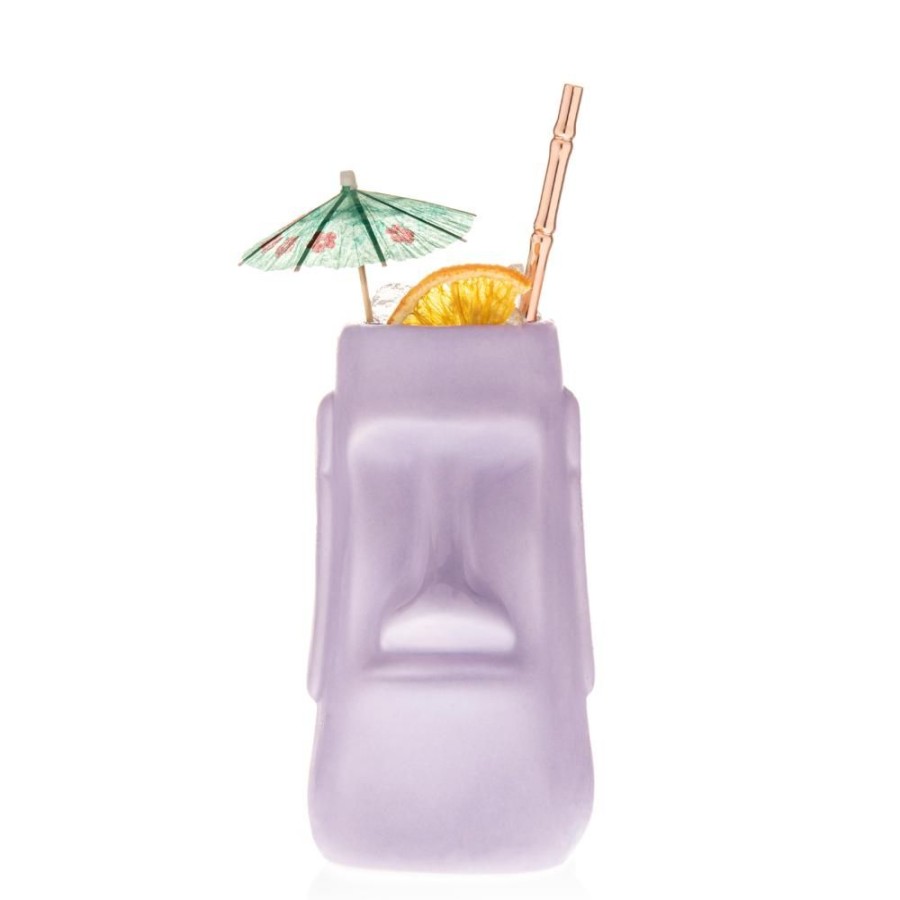 Bar Tools China | Mauve Moai Tiki Mug