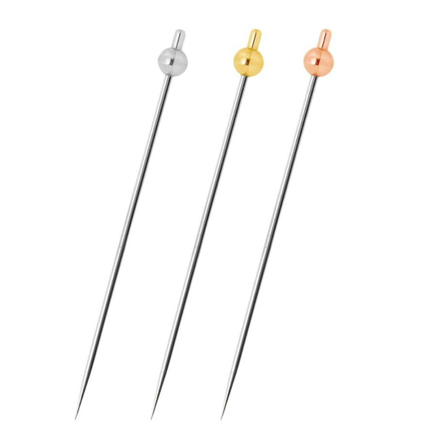 Bar Tools Japanese | Japanese Kanzashi Cocktail Pin (In Steel, Gold, Rose Gold)