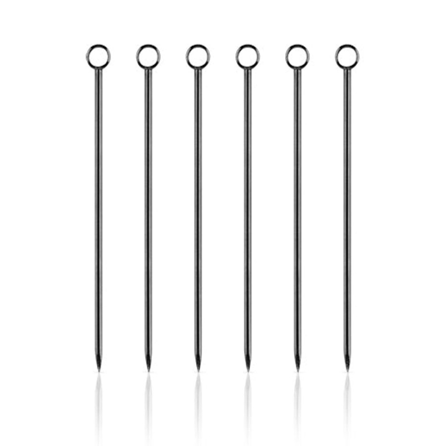 Bar Tools China | Gunmetal Circle Cocktail Pin