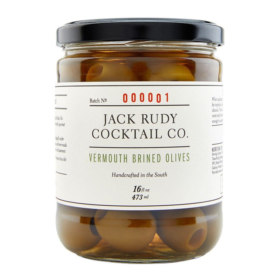 Ingredients Jack Rudy Cocktail Co. | Jack Rudy Vermouth Brined Olives