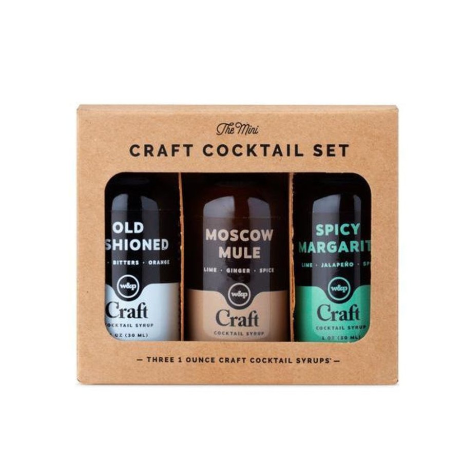 Ingredients W u0026 P Design | W&P Mini Cocktail Syrup 3-Pack Set