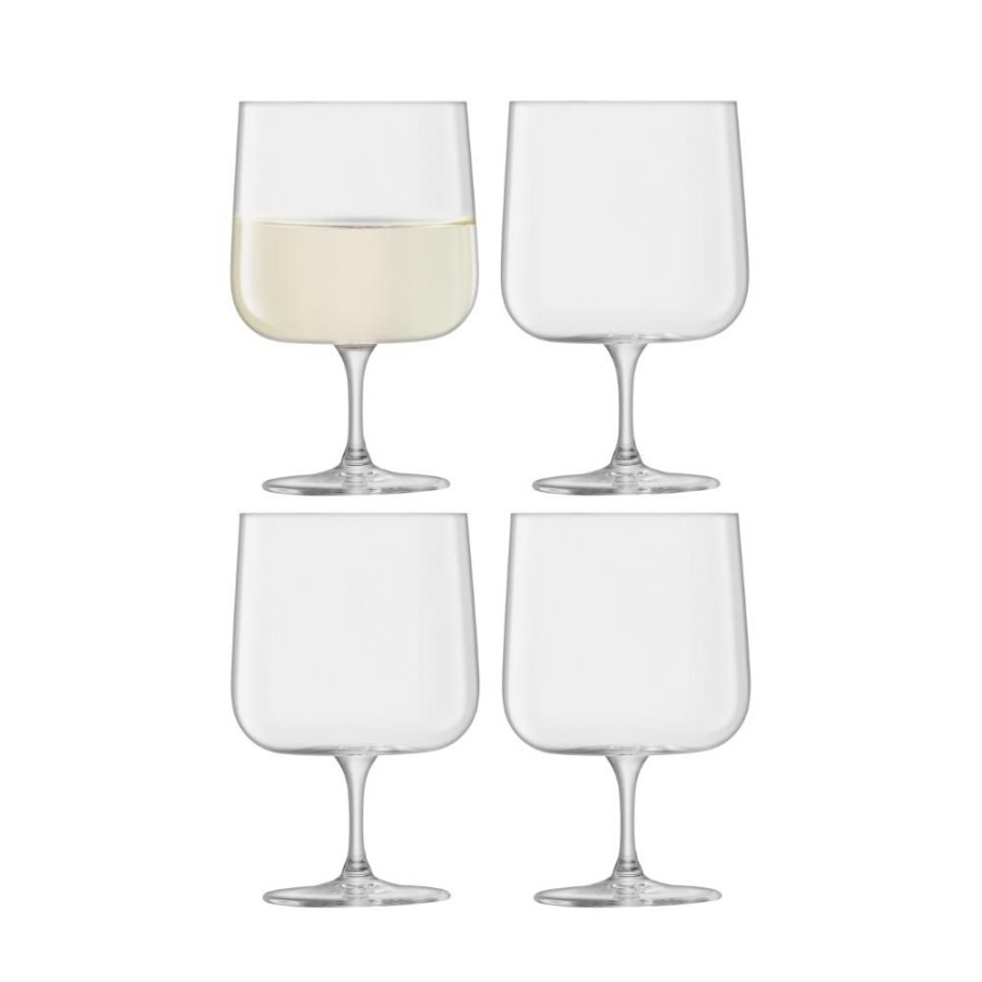 Glassware David Shaw | Lsa Arc Footed Cocktail/Wine Glasses (Set Of 4)