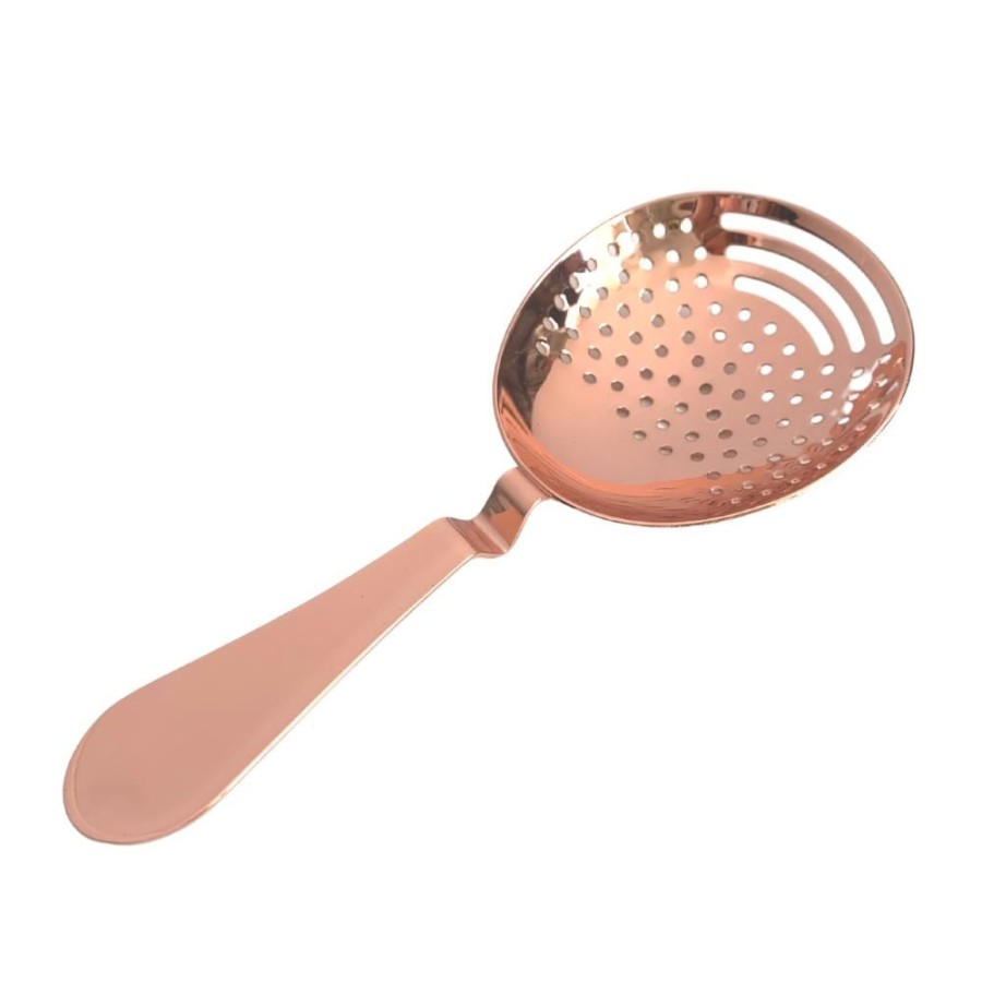 Bar Tools China | Long-Handled Copper Julep Strainer