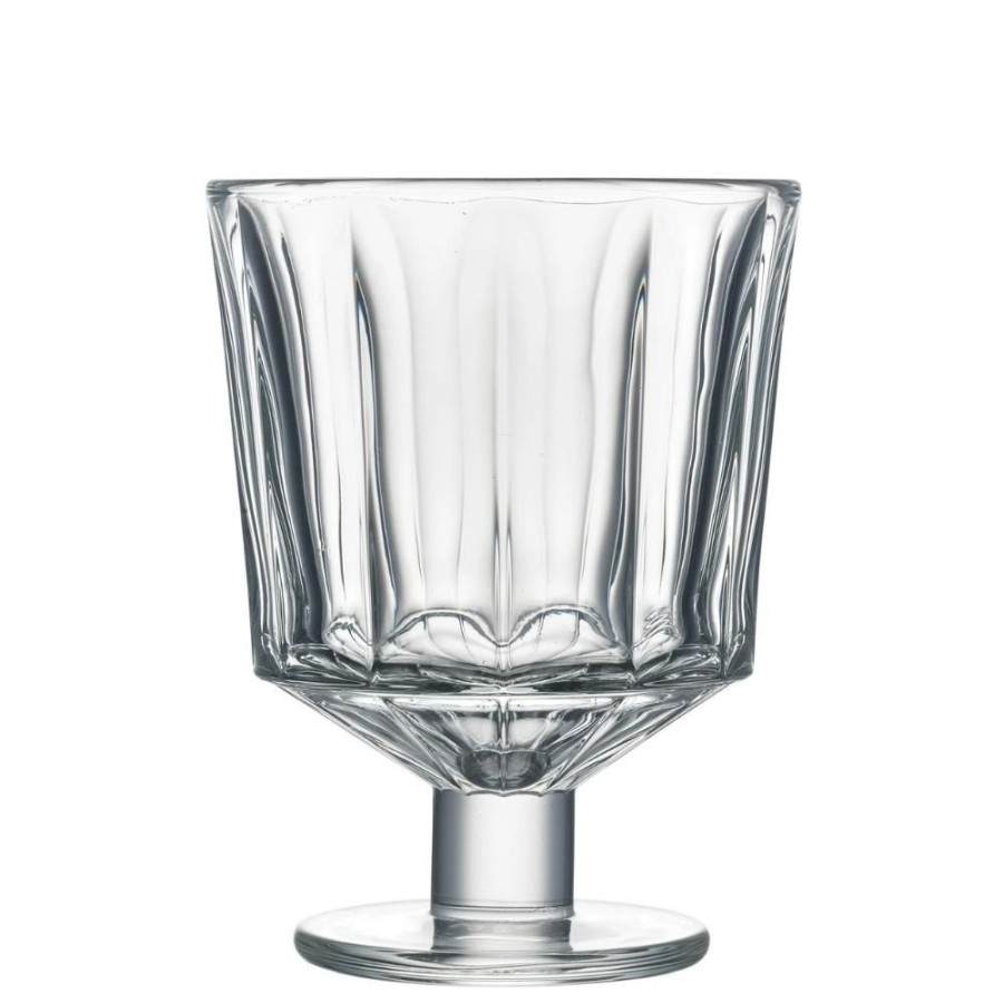 Glassware David Shaw | City Stackable Footed Tumbler