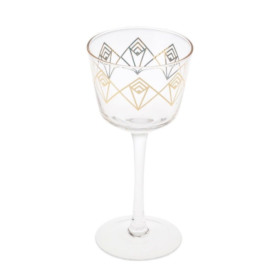 Bar Tools China | Gold Dream Deco Coupe Glass