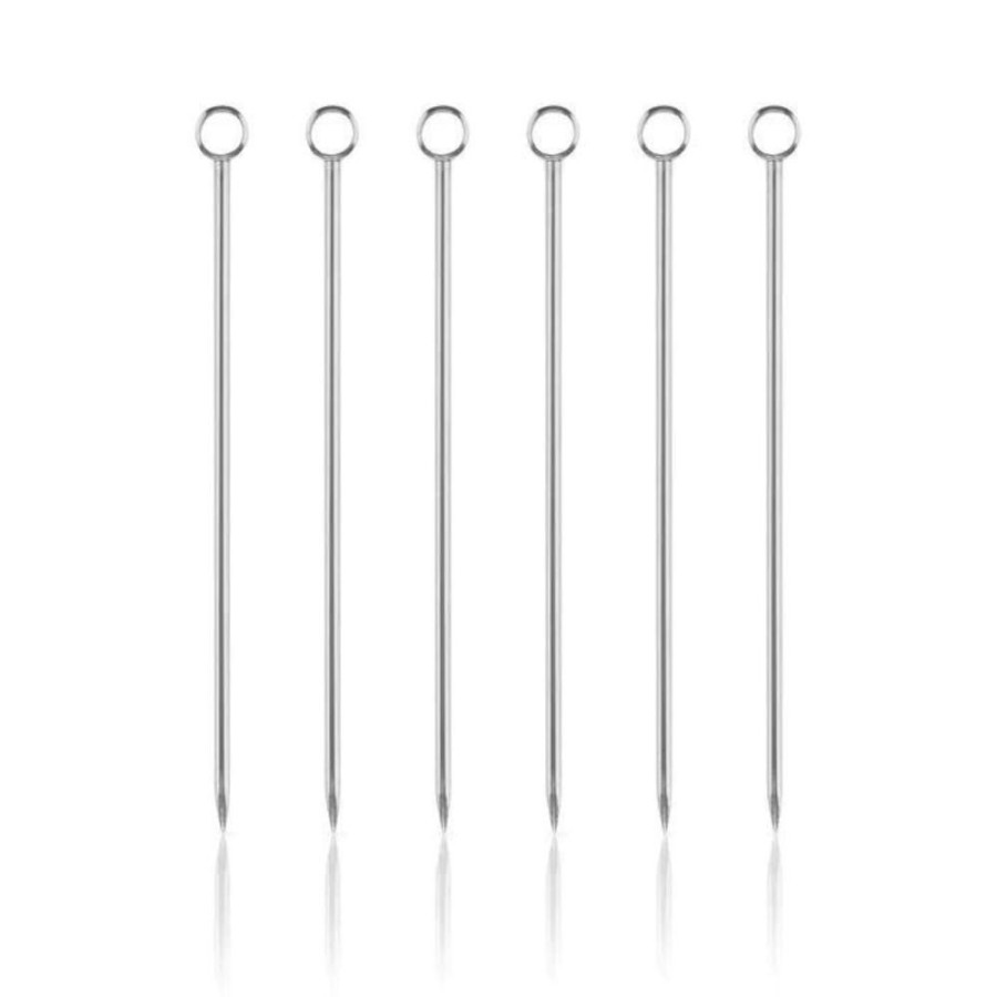 Ingredients True Fabrications | Steel Cocktail Pins (Set Of 6)