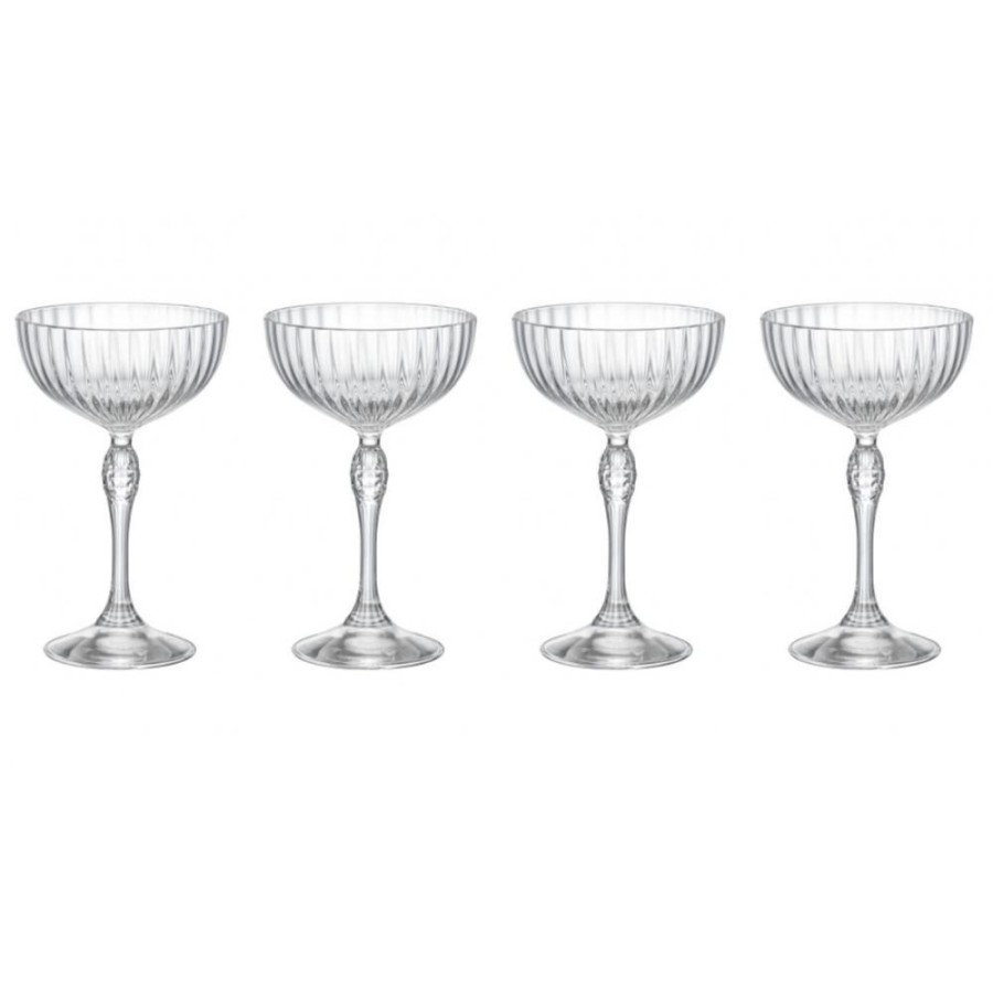 Glassware Trudeau | America '20S Coupes (Set Of 4)