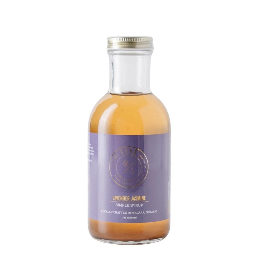 Ingredients Kvas Fine Beverage Co. | Kvas Lavender Jasmine Syrup