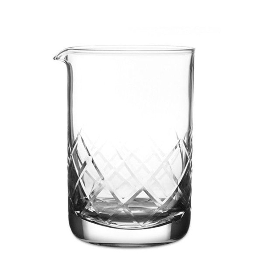 Bar Tools Japanese | Japanese Traditional Yarai Etched Mixing Glass