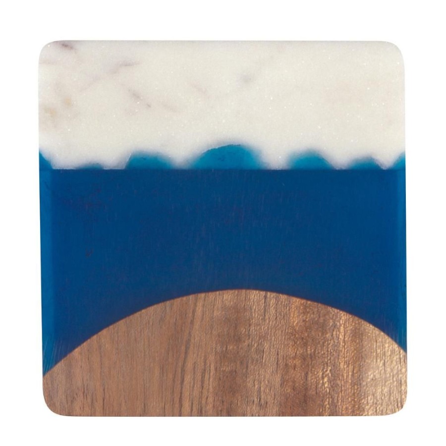 More Danica | Azure Skyline Coasters (Set Of 4)