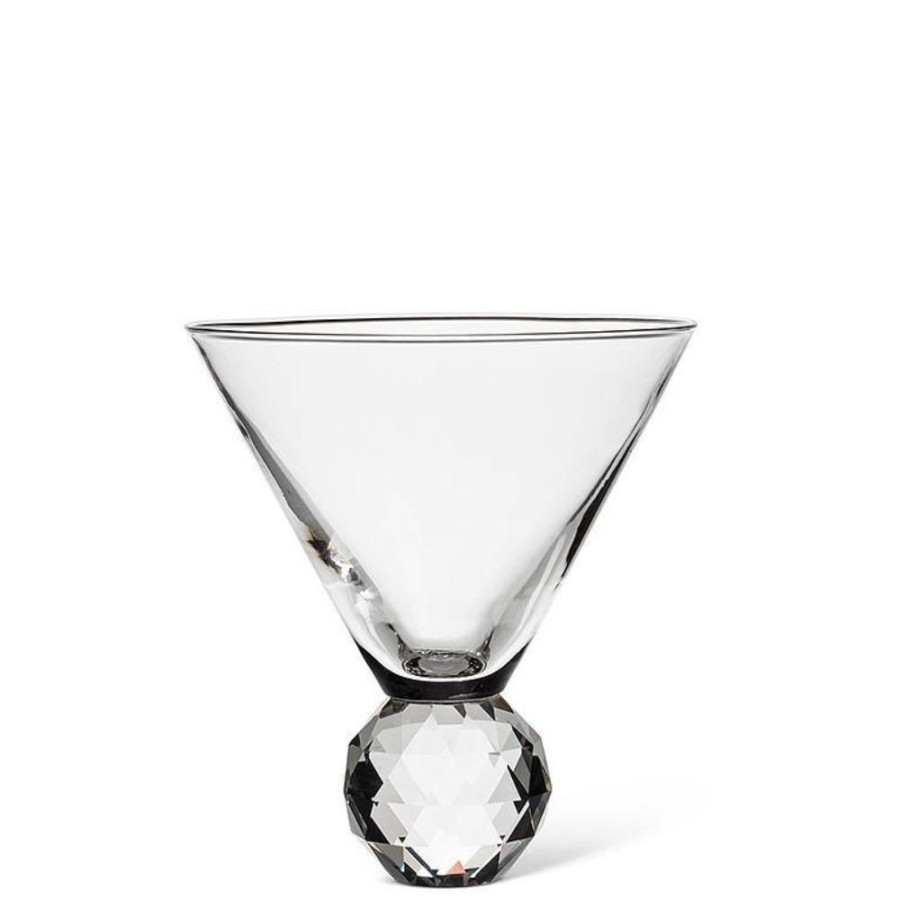 Glassware Abbott | Diamond Ball Martini Glass