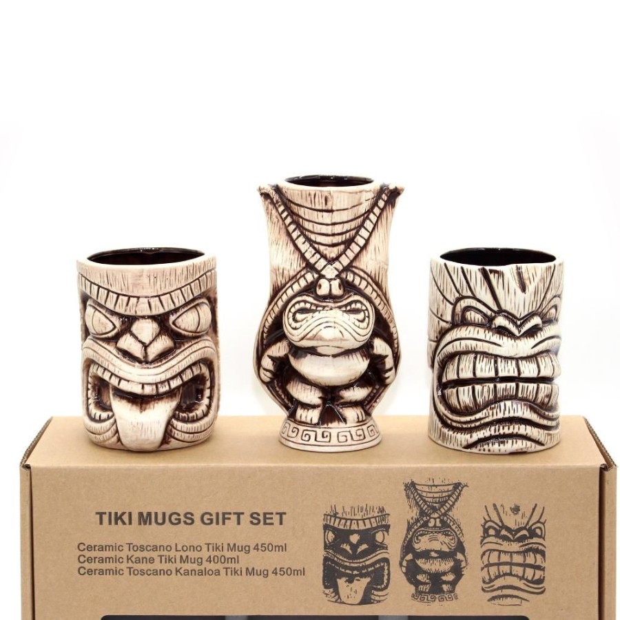 Glassware China | Tiki God Trio Set