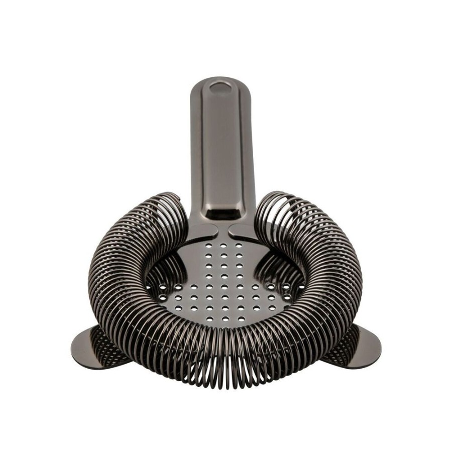 Bar Tools China | Gunmetal Cross Hawthorne Strainer