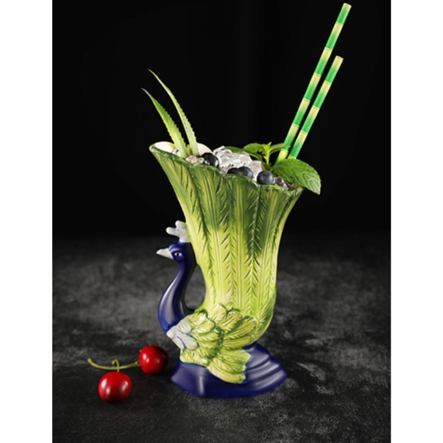 Bar Tools China | Peacock Tiki Mug