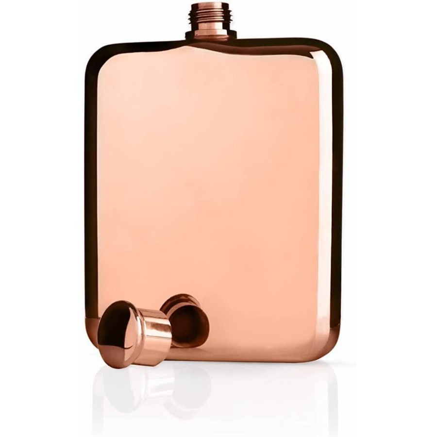 More True Fabrications | Copper Plated Flask