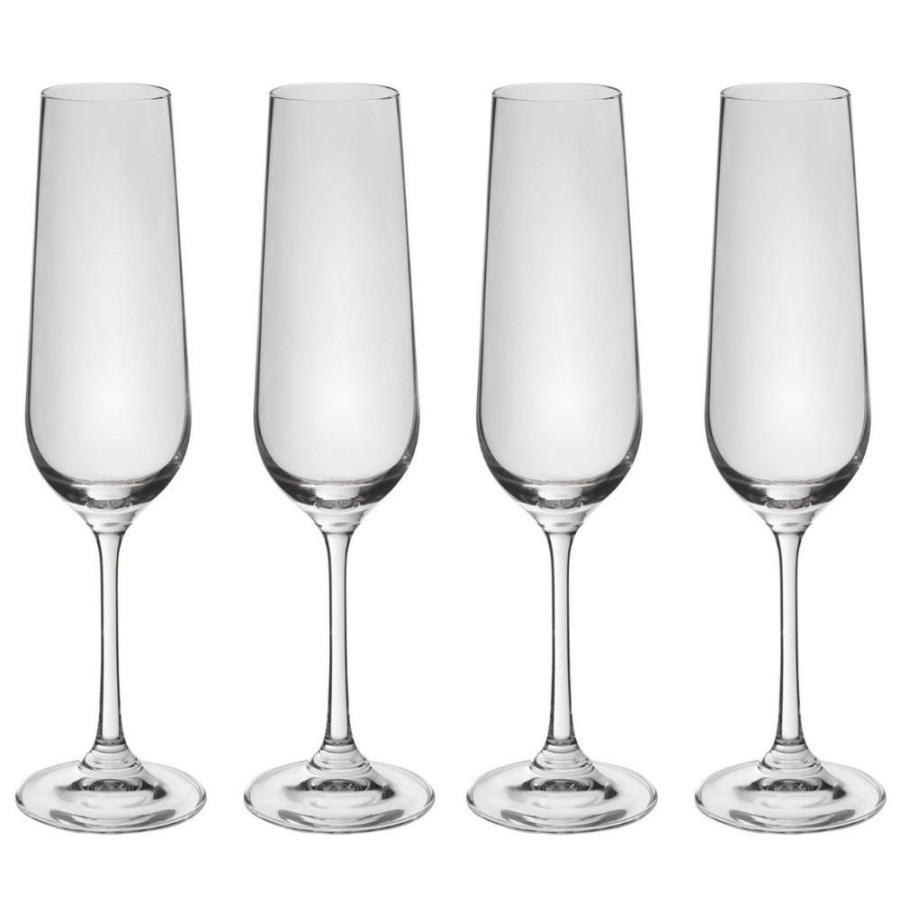 Glassware Trudeau | Splendido Champagne Flutes (Set Of 4)