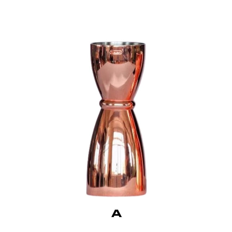 Bar Tools Japanese | Copper Japanese Cup Jigger - Available In 3 Sizes