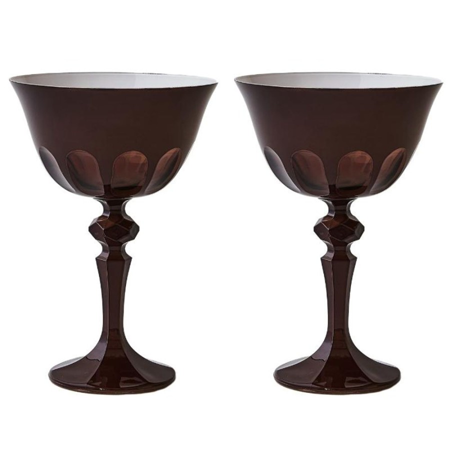 Glassware Aesthetic Movement | Rialto Coupe (Ox Blood)